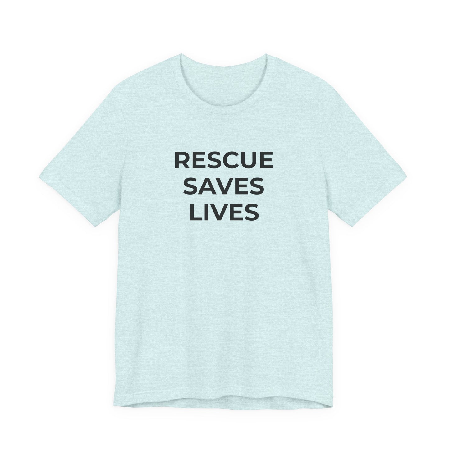 Pet Rescues T-Shirt Rescue Saves Lives - Wear What You Stand For Products