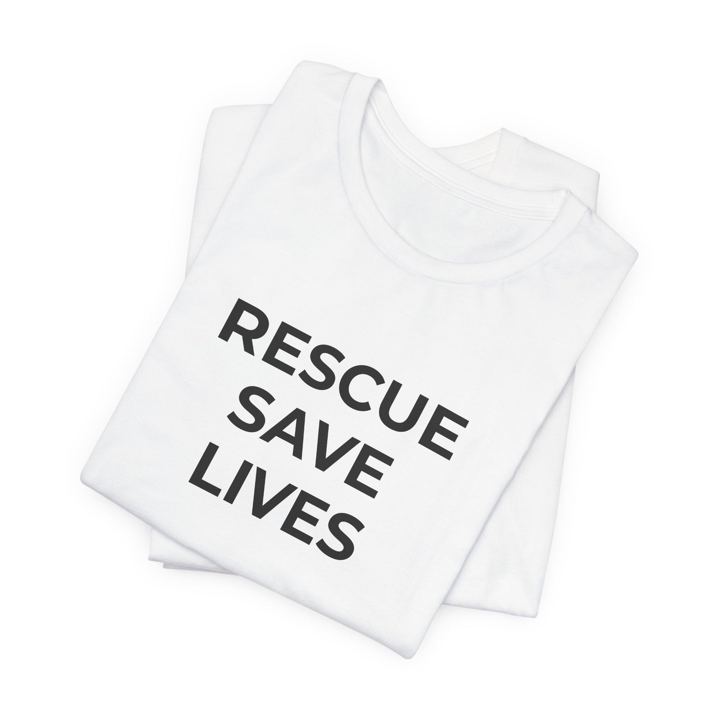 Pet Rescues T-Shirt Rescue Saves Lives - Wear What You Stand For Products