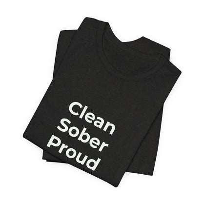 CLEAN SOBER PROUD