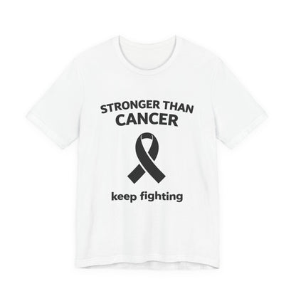 Cancer T-Shirt - Strong than Cancer with Diagram - Wear What You Stand For Products