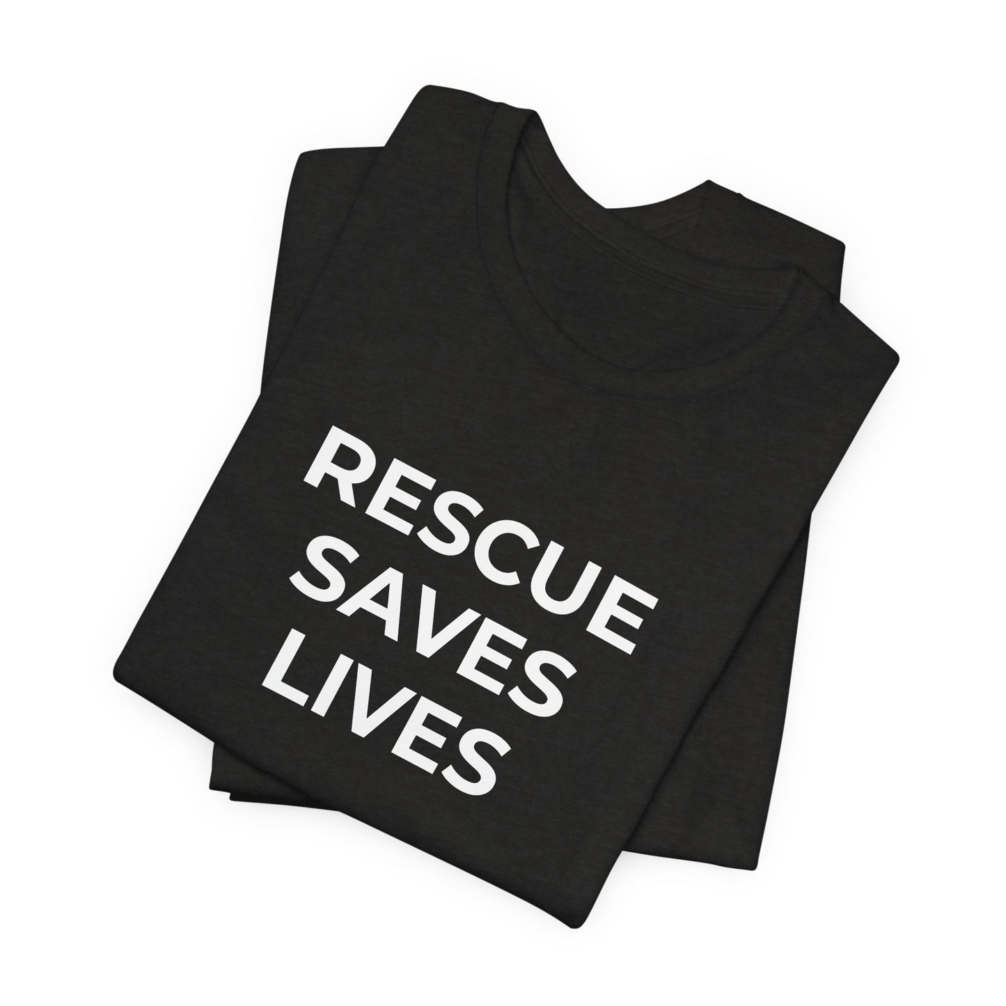 Pet Rescues T-Shirt Rescue Saves Lives - Wear What You Stand For Products