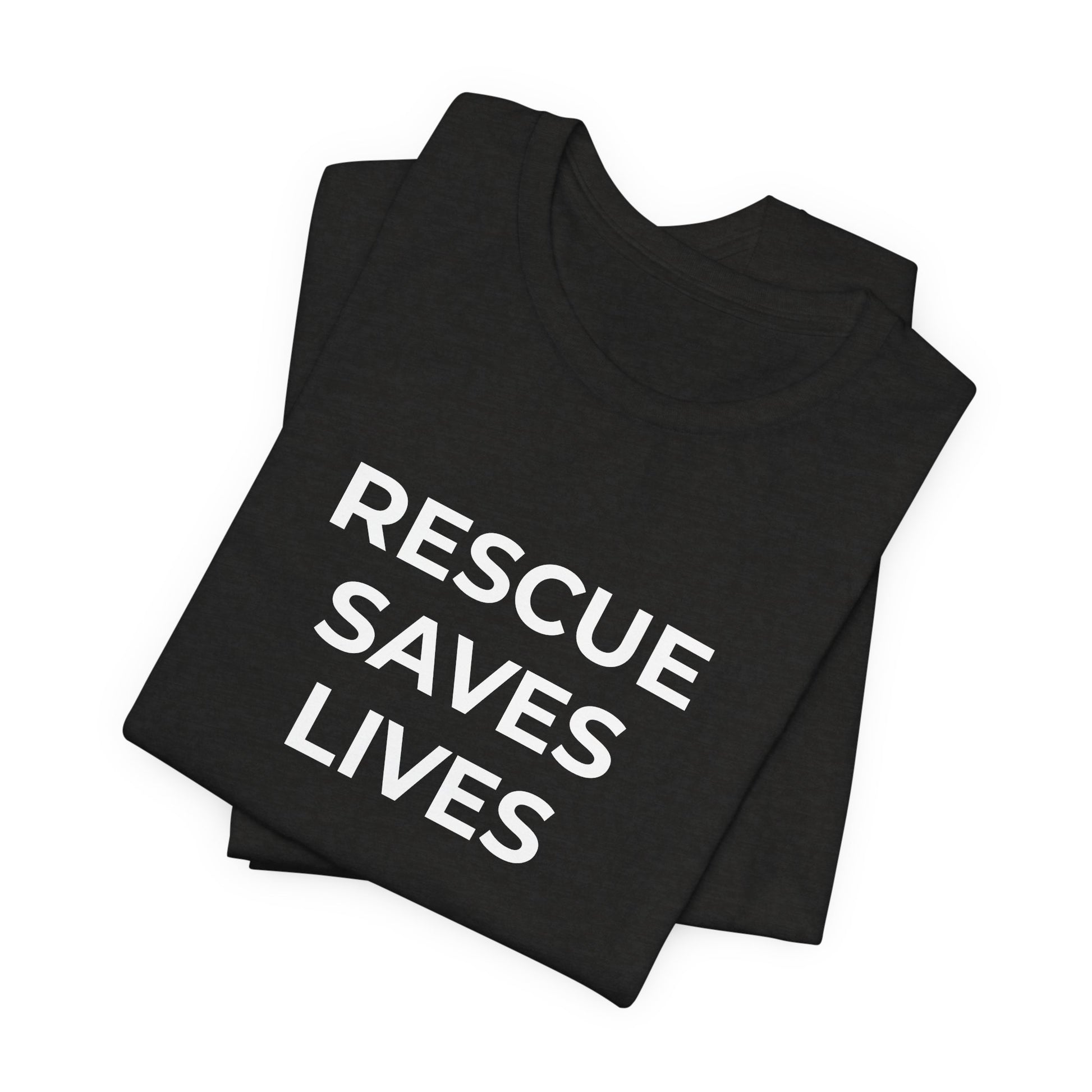 Pet Rescues T-Shirt Rescue Saves Lives - Wear What You Stand For Products