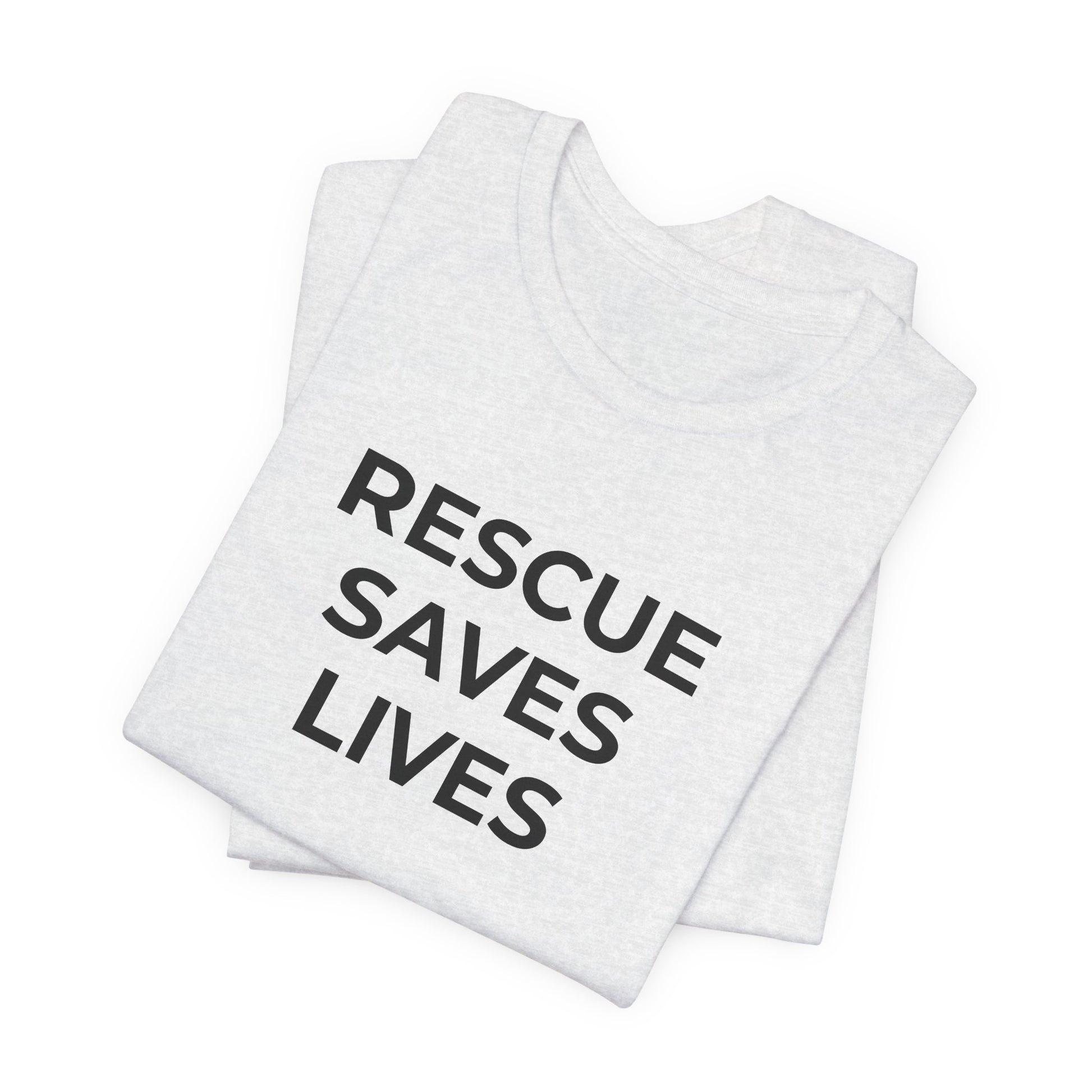 Pet Rescues T-Shirt Rescue Saves Lives - Wear What You Stand For Products