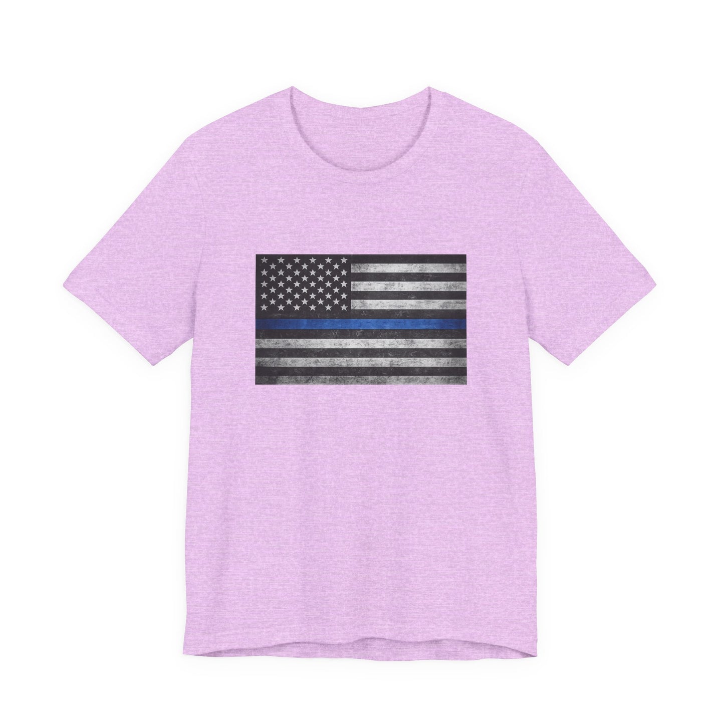 First Responders T-Shirt - Blue Line Flag - Wear What You Stand For Products