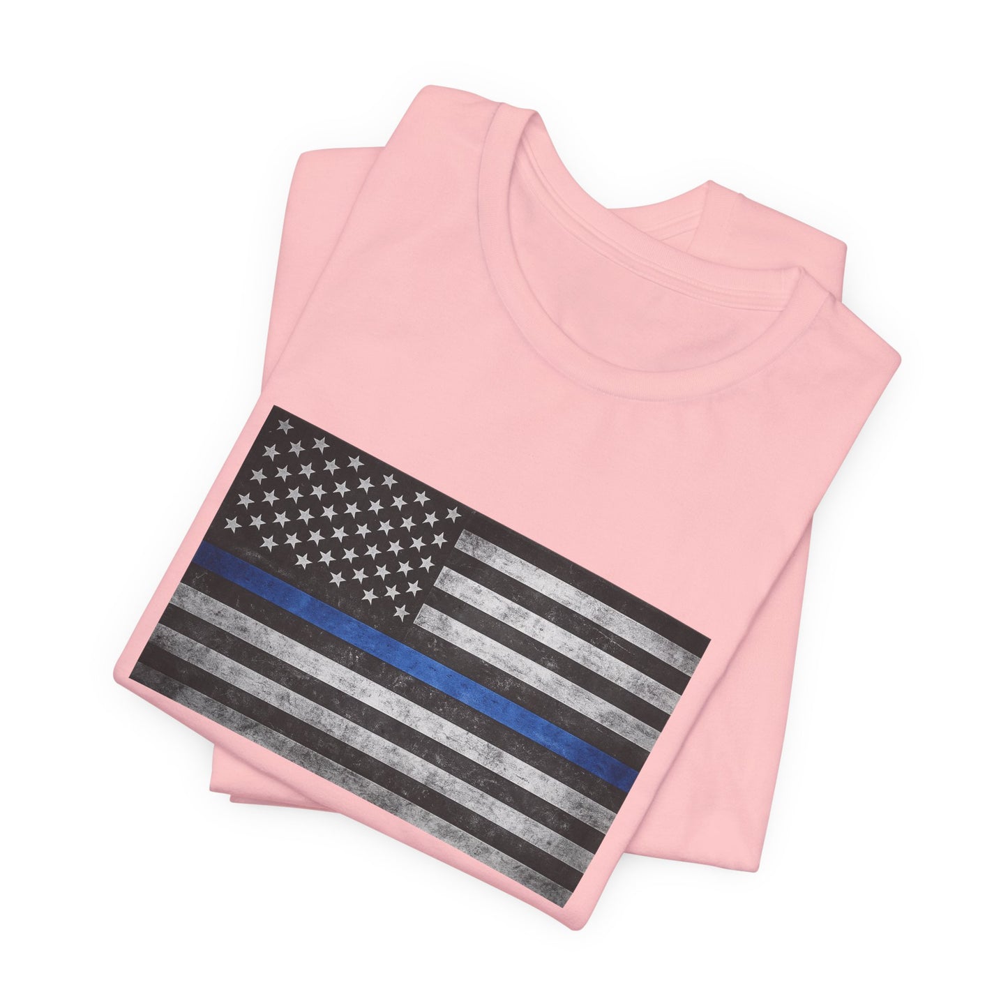 First Responders T-Shirt - Blue Line Flag - Wear What You Stand For Products