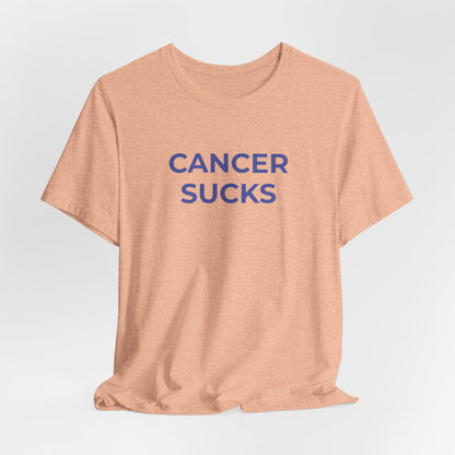 Cancer Awareness - Cancer Sucks T-Shirt - Wear What You Stand For Products
