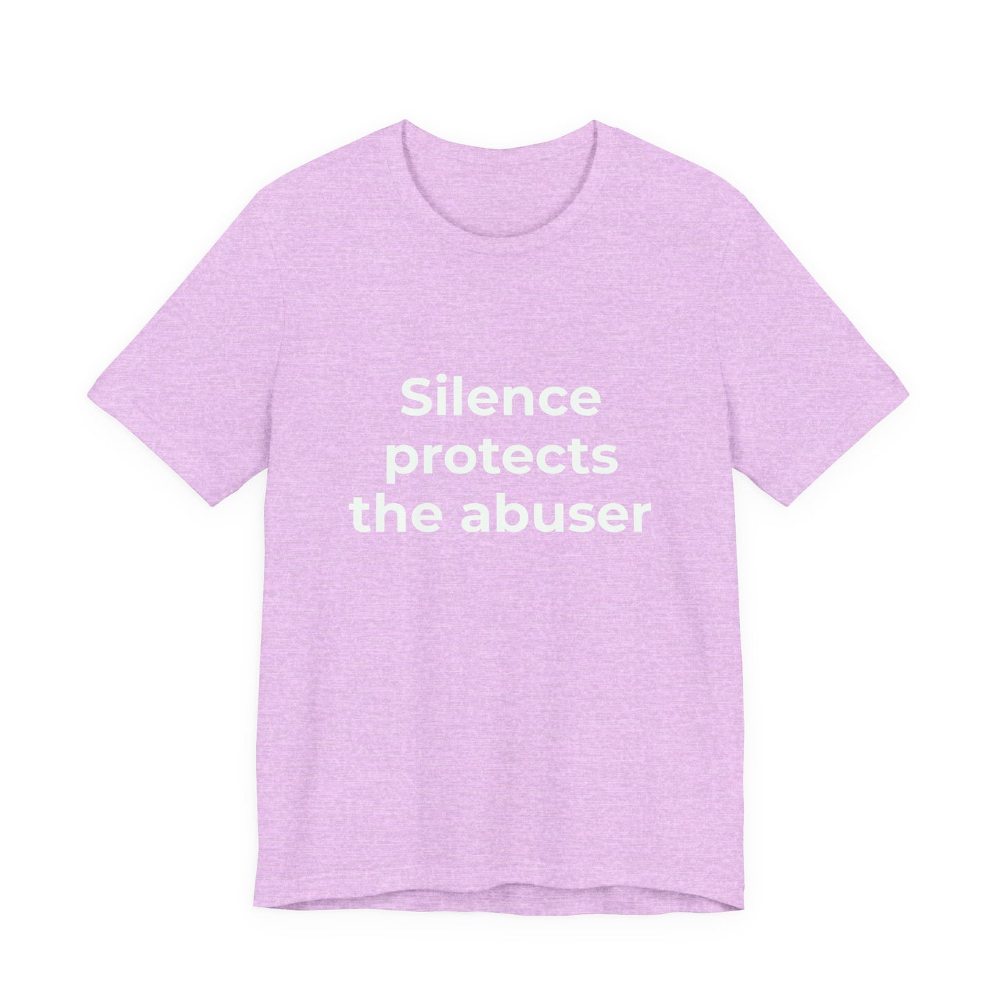 SILENCE PROTECTS THE ABUSER