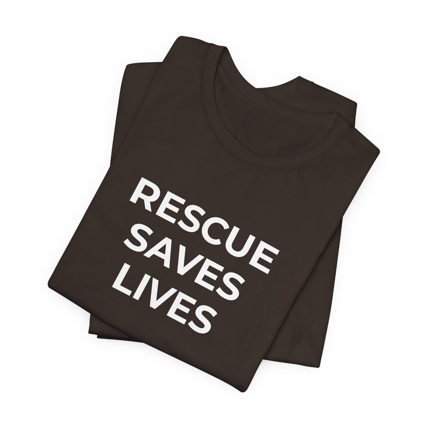Pet Rescues T-Shirt Rescue Saves Lives - Wear What You Stand For Products