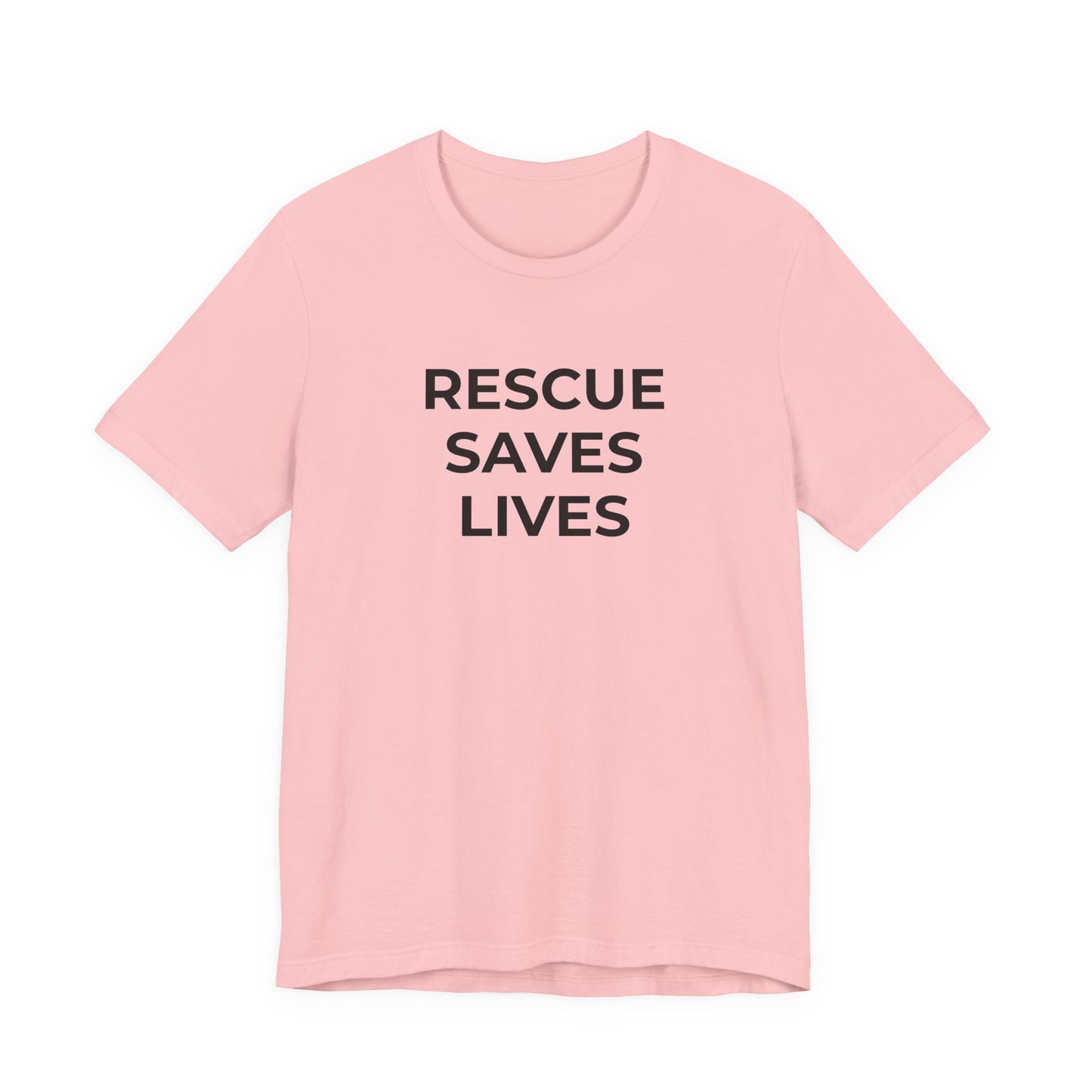Pet Rescues T-Shirt Rescue Saves Lives - Wear What You Stand For Products