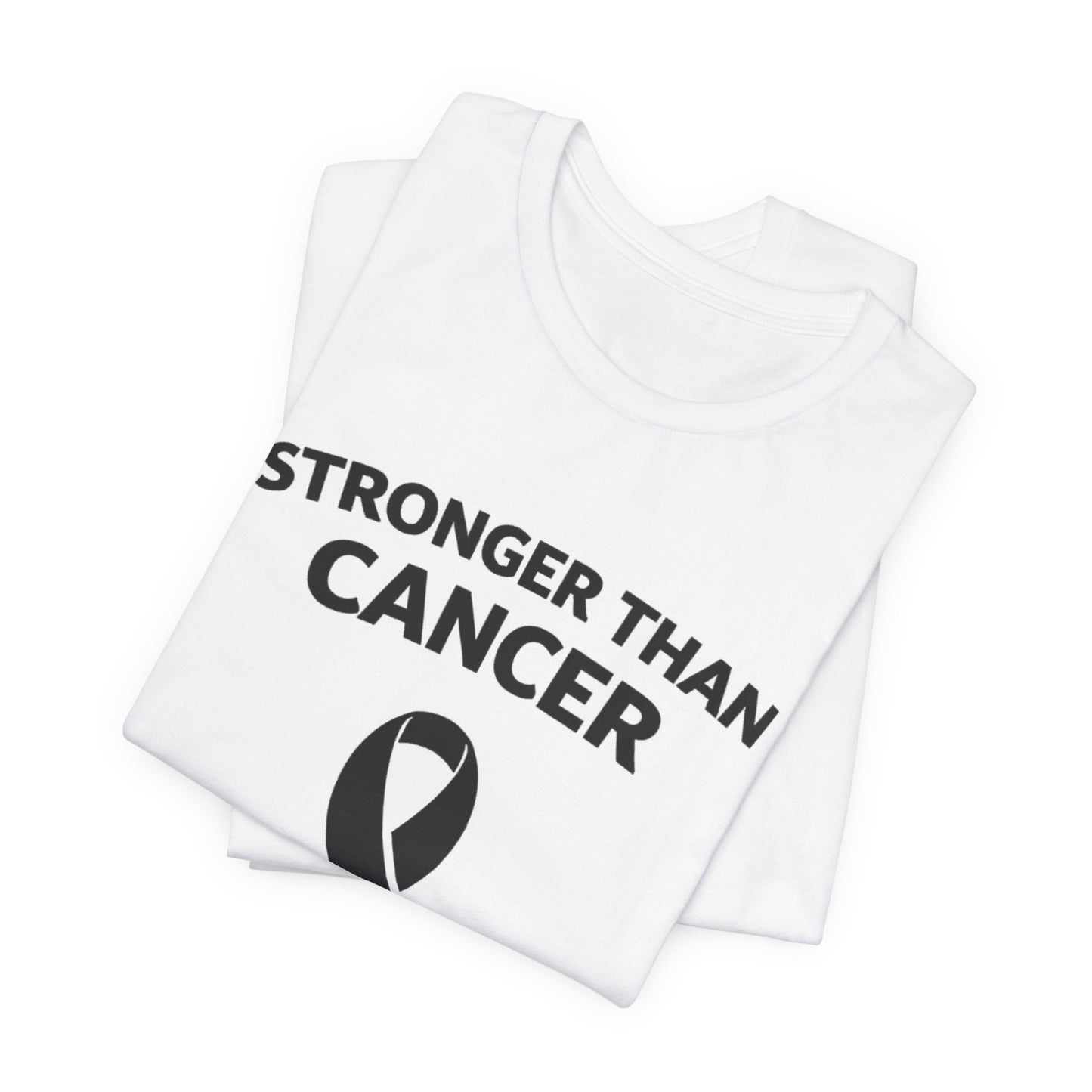 Cancer T-Shirt - Strong than Cancer with Diagram - Wear What You Stand For Products