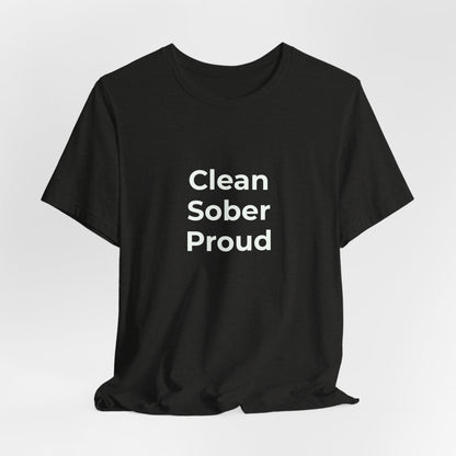 CLEAN SOBER PROUD