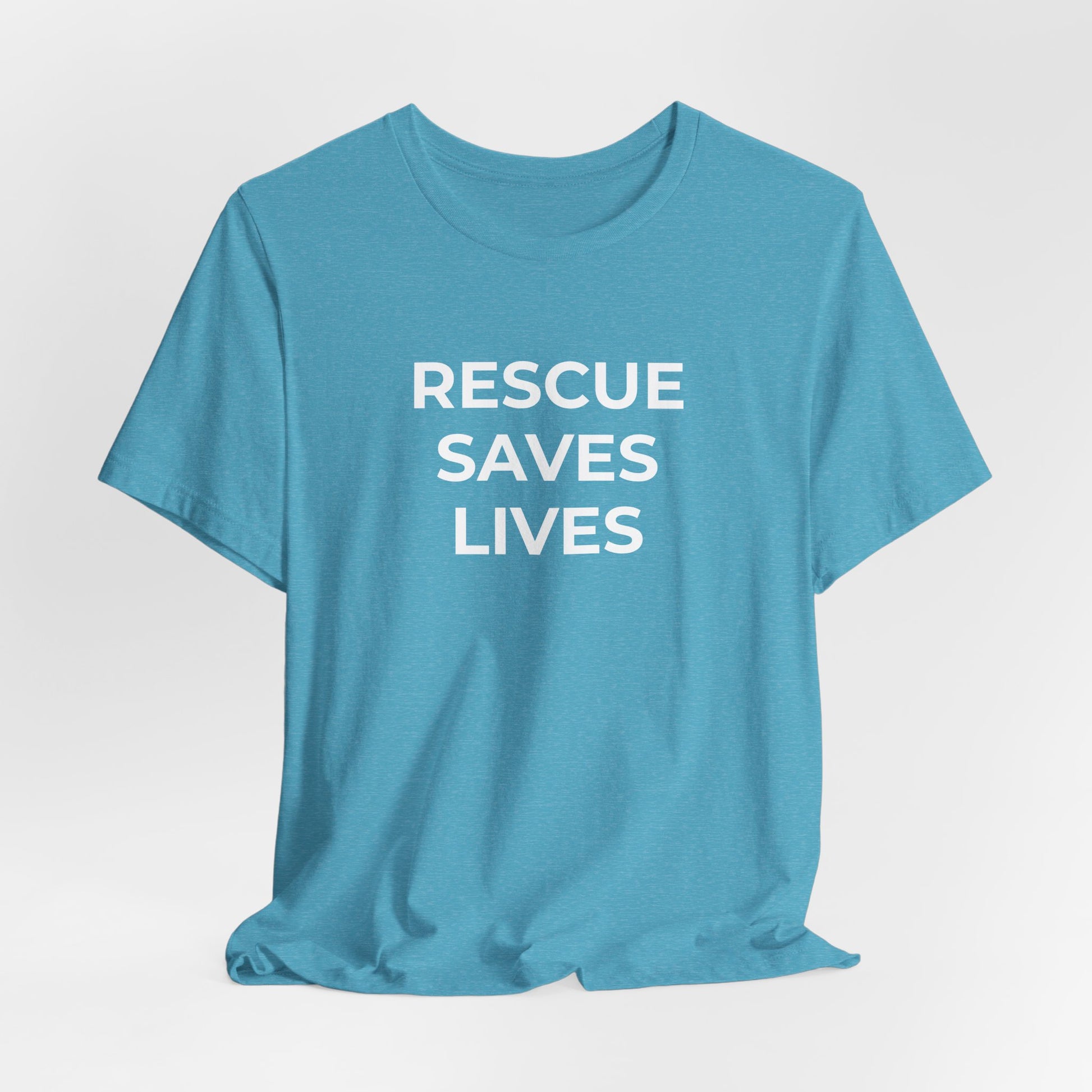 Pet Rescues T-Shirt Rescue Saves Lives - Wear What You Stand For Products