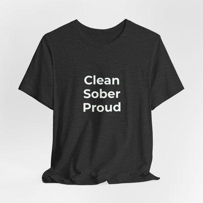 CLEAN SOBER PROUD
