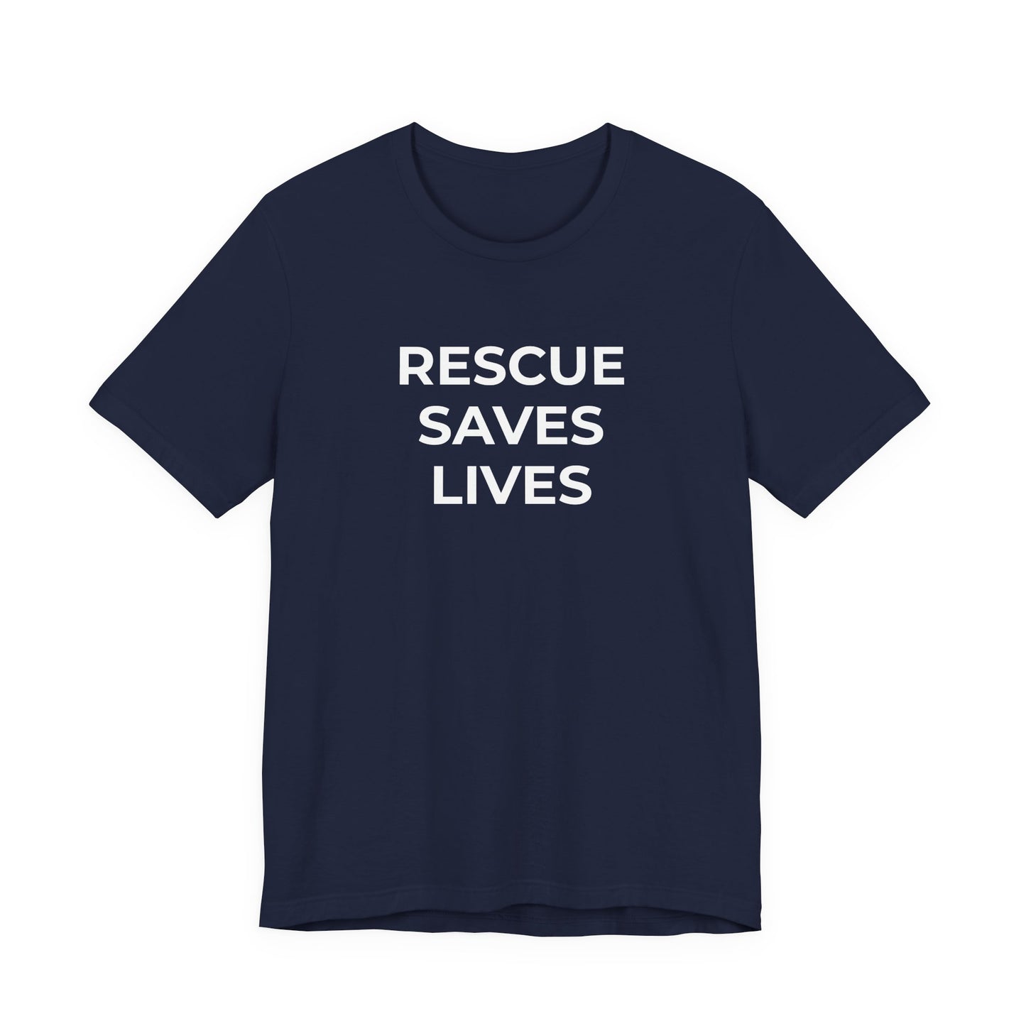 Pet Rescues T-Shirt Rescue Saves Lives - Wear What You Stand For Products