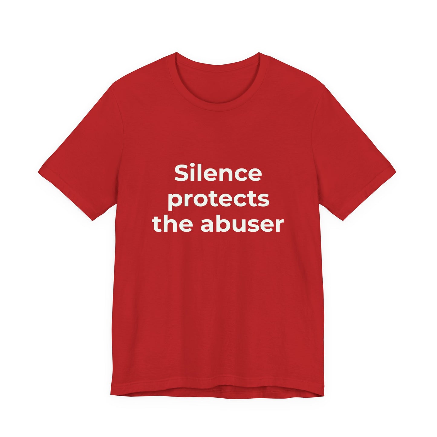 SILENCE PROTECTS THE ABUSER