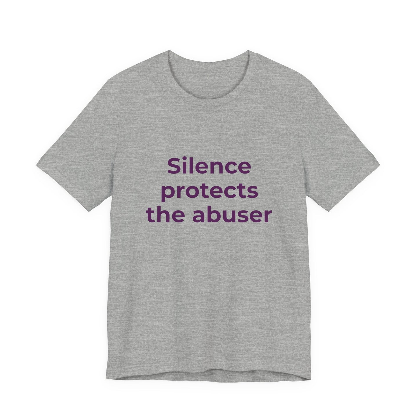 SILENCE PROTECTS THE ABUSER