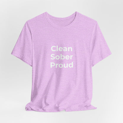 CLEAN SOBER PROUD