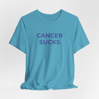 Cancer Awareness - Cancer Sucks T-Shirt - Wear What You Stand For Products
