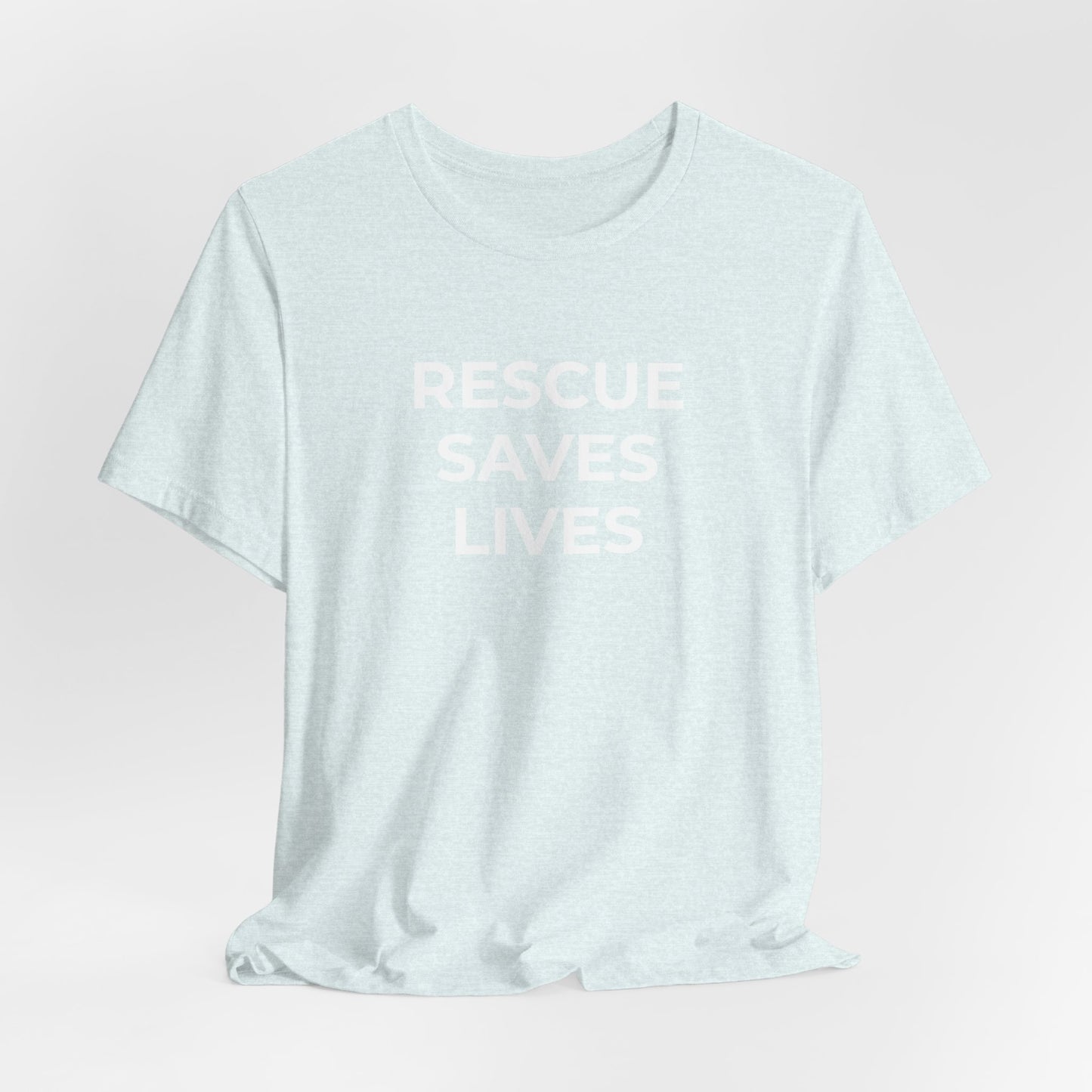 Pet Rescues T-Shirt Rescue Saves Lives - Wear What You Stand For Products