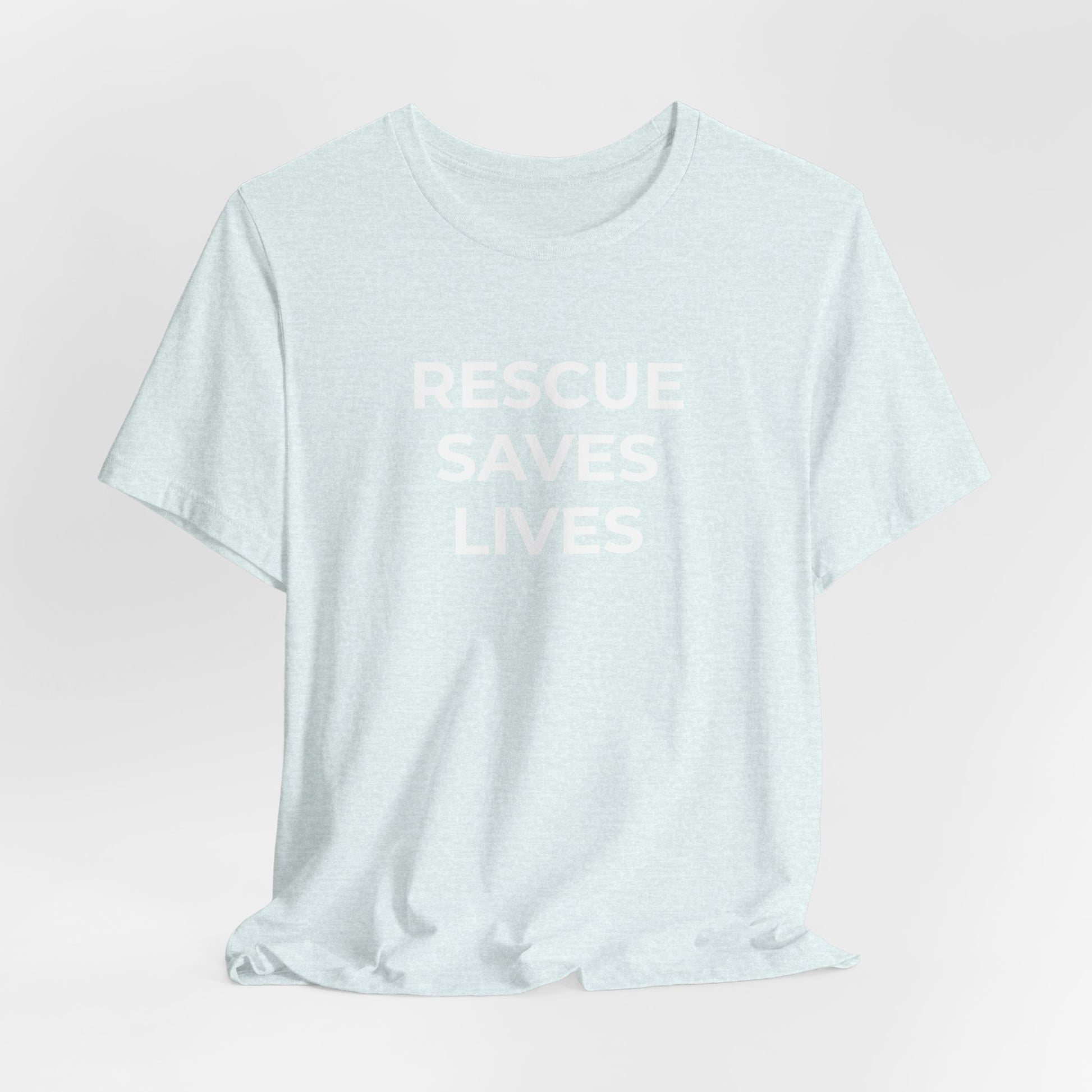 Pet Rescues T-Shirt Rescue Saves Lives - Wear What You Stand For Products