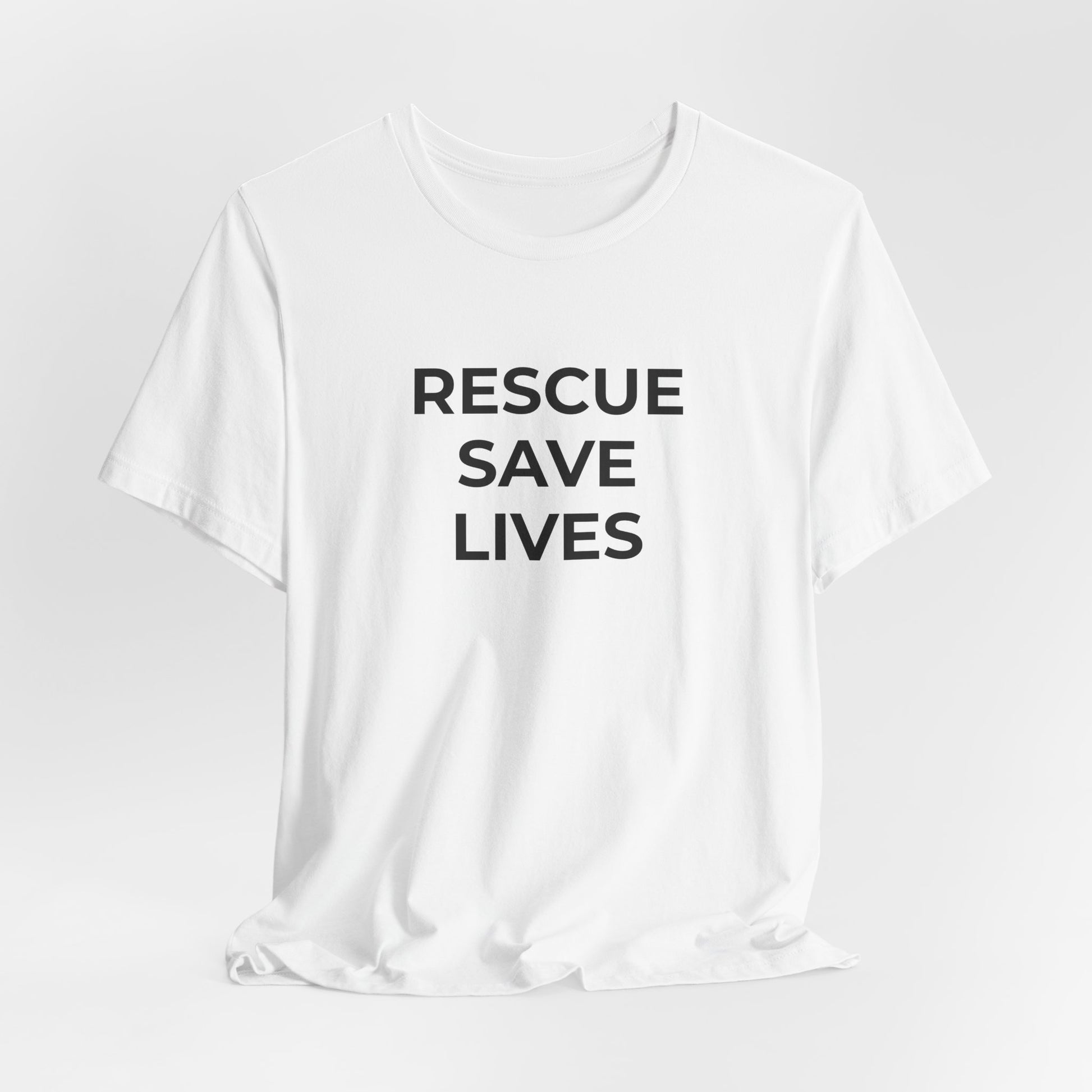 Pet Rescues T-Shirt Rescue Saves Lives - Wear What You Stand For Products