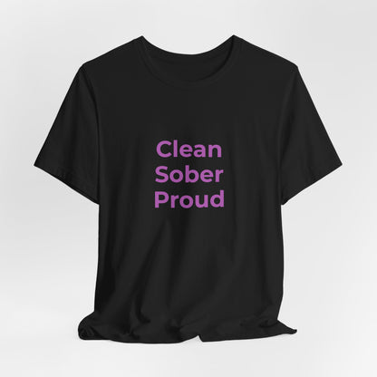 CLEAN SOBER PROUD