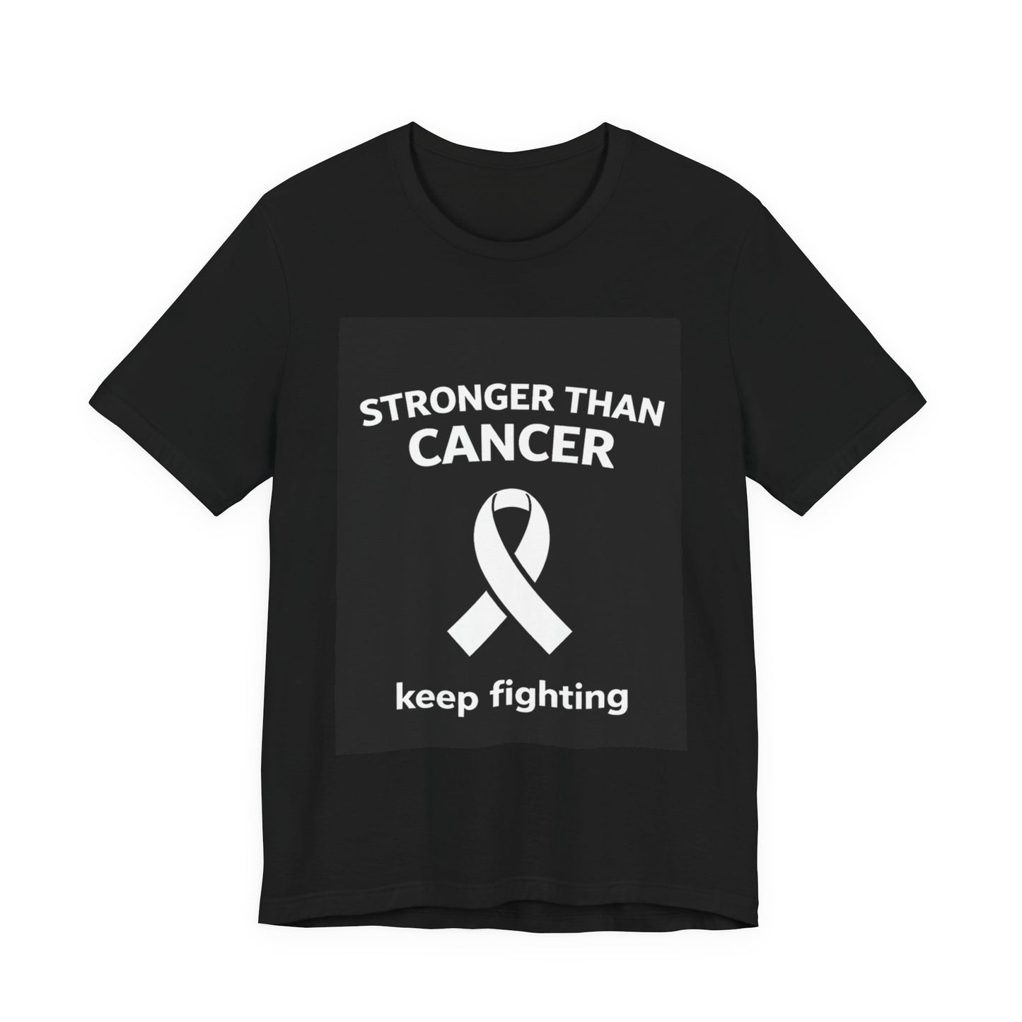 Cancer T-Shirt - Strong than Cancer with Diagram - Wear What You Stand For Products