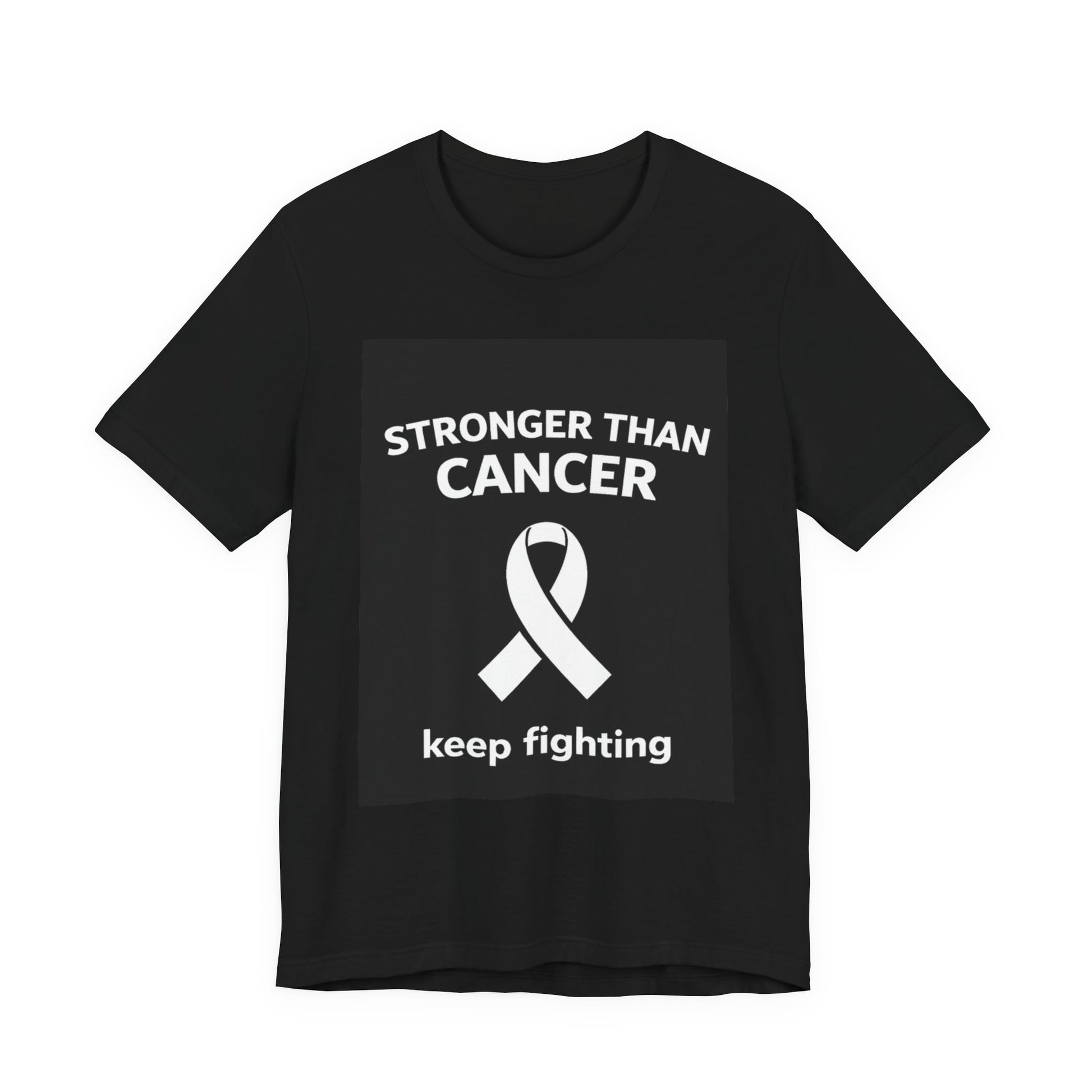 Cancer T-Shirt - Strong than Cancer with Diagram - Wear What You Stand For Products