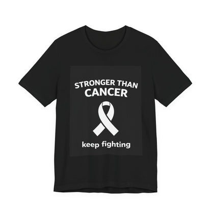 Cancer T-Shirt - Strong than Cancer with Diagram - Wear What You Stand For Products