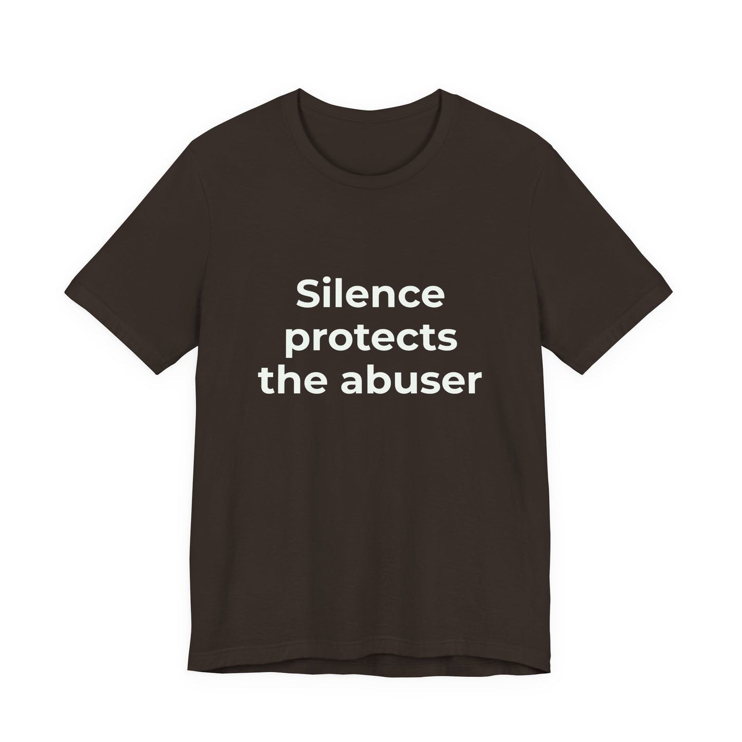 SILENCE PROTECTS THE ABUSER