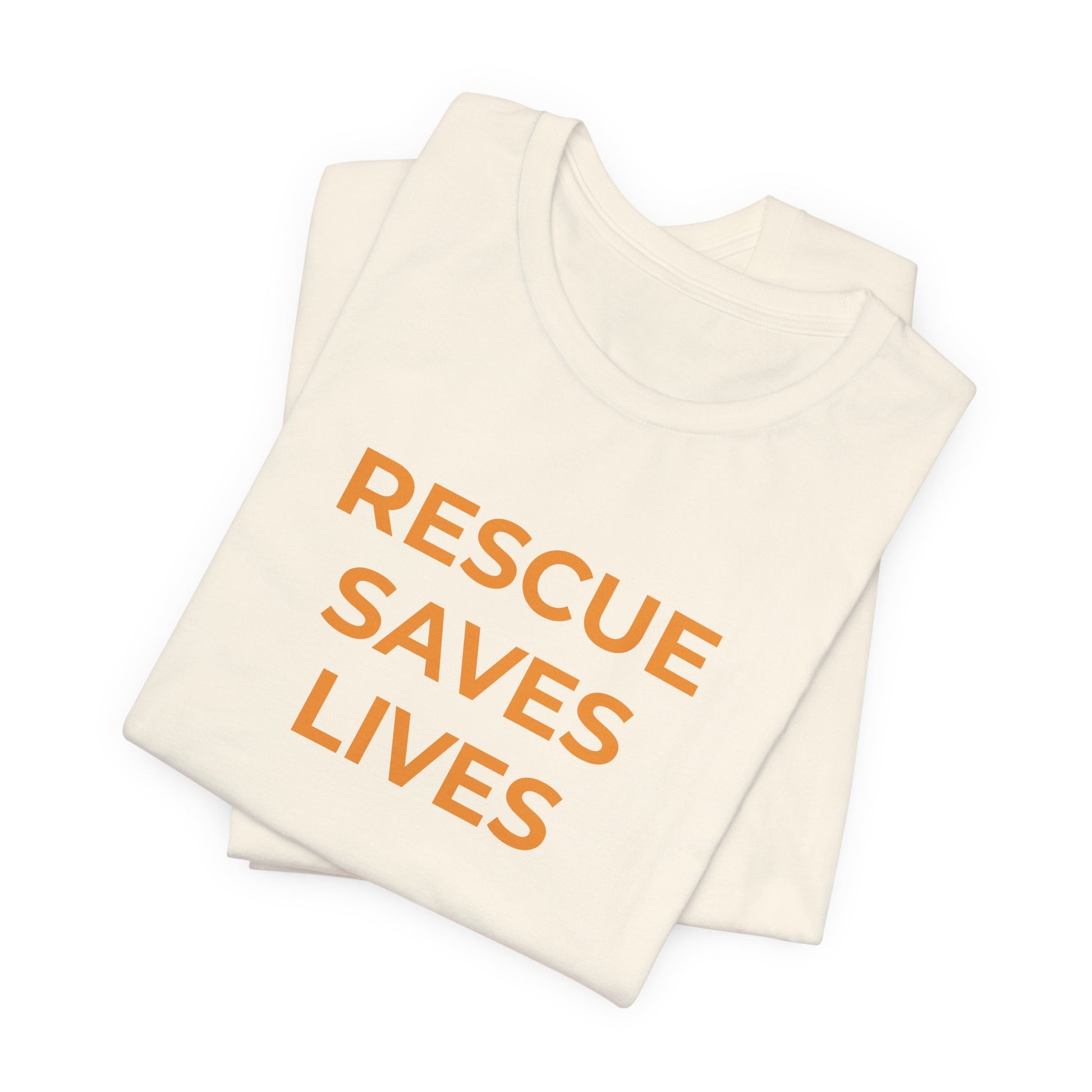 Pet Rescues T-Shirt Rescue Saves Lives - Wear What You Stand For Products