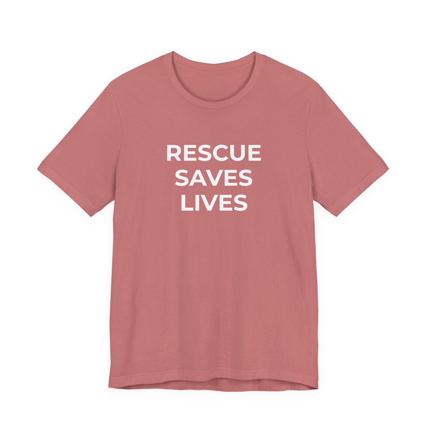 Pet Rescues T-Shirt Rescue Saves Lives - Wear What You Stand For Products