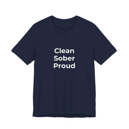 CLEAN SOBER PROUD