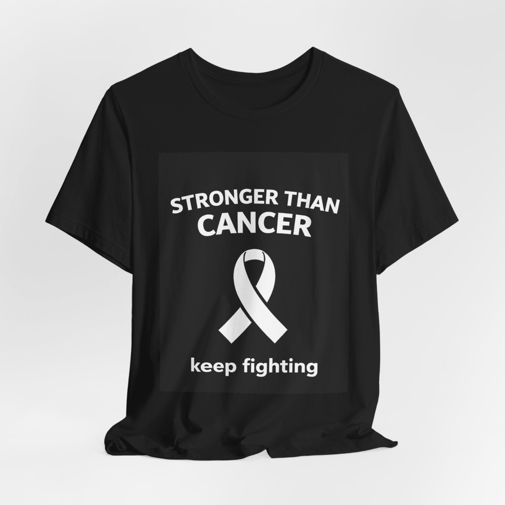 Cancer T-Shirt - Strong than Cancer with Diagram - Wear What You Stand For Products