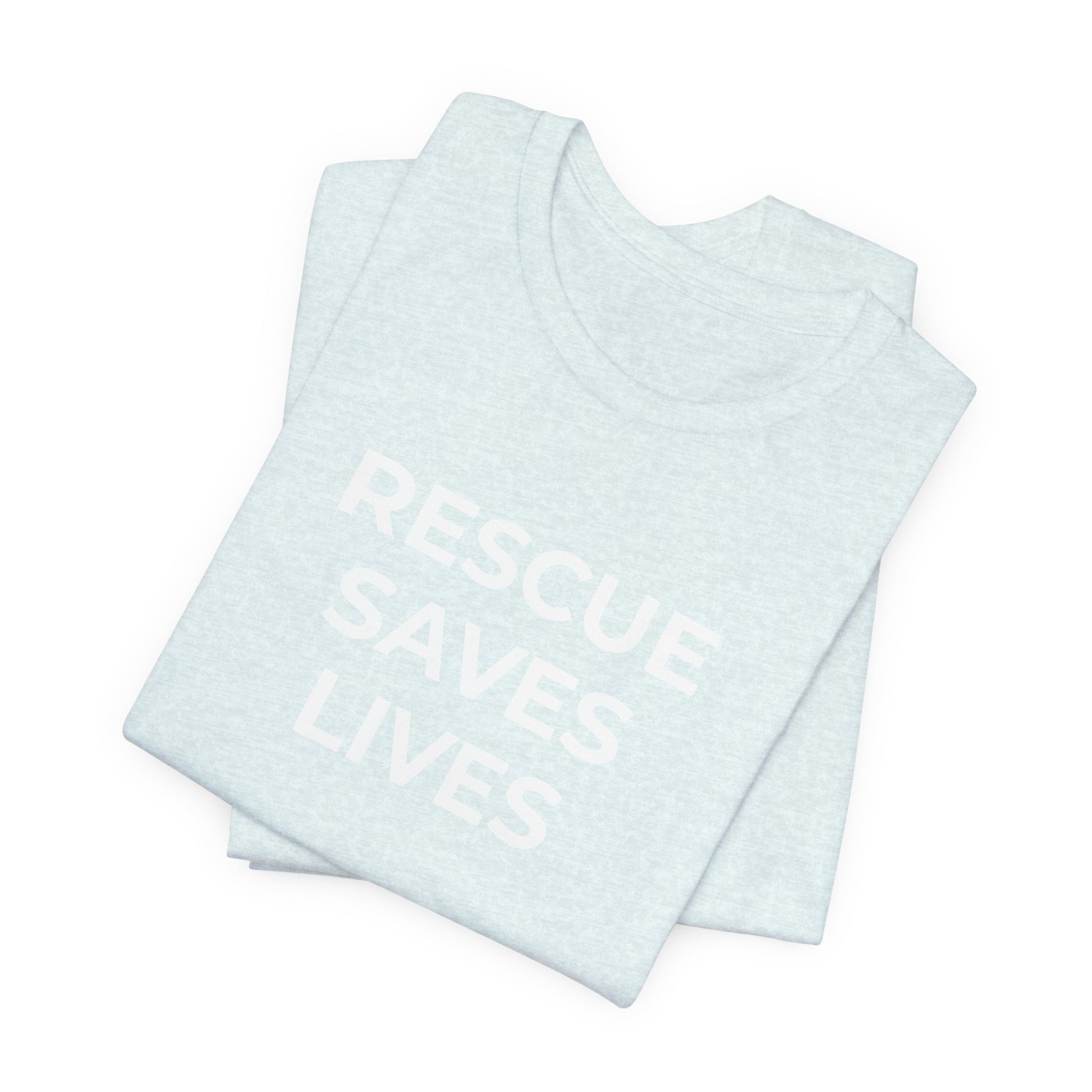 Pet Rescues T-Shirt Rescue Saves Lives - Wear What You Stand For Products