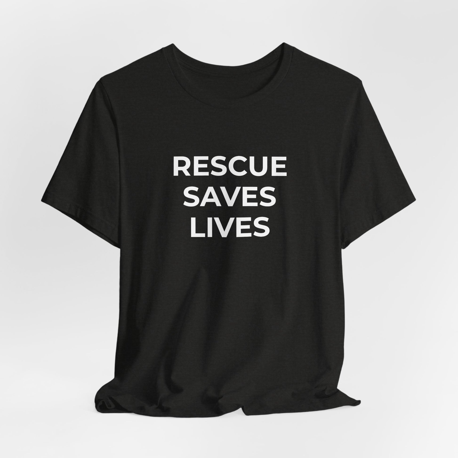 Pet Rescues T-Shirt Rescue Saves Lives - Wear What You Stand For Products