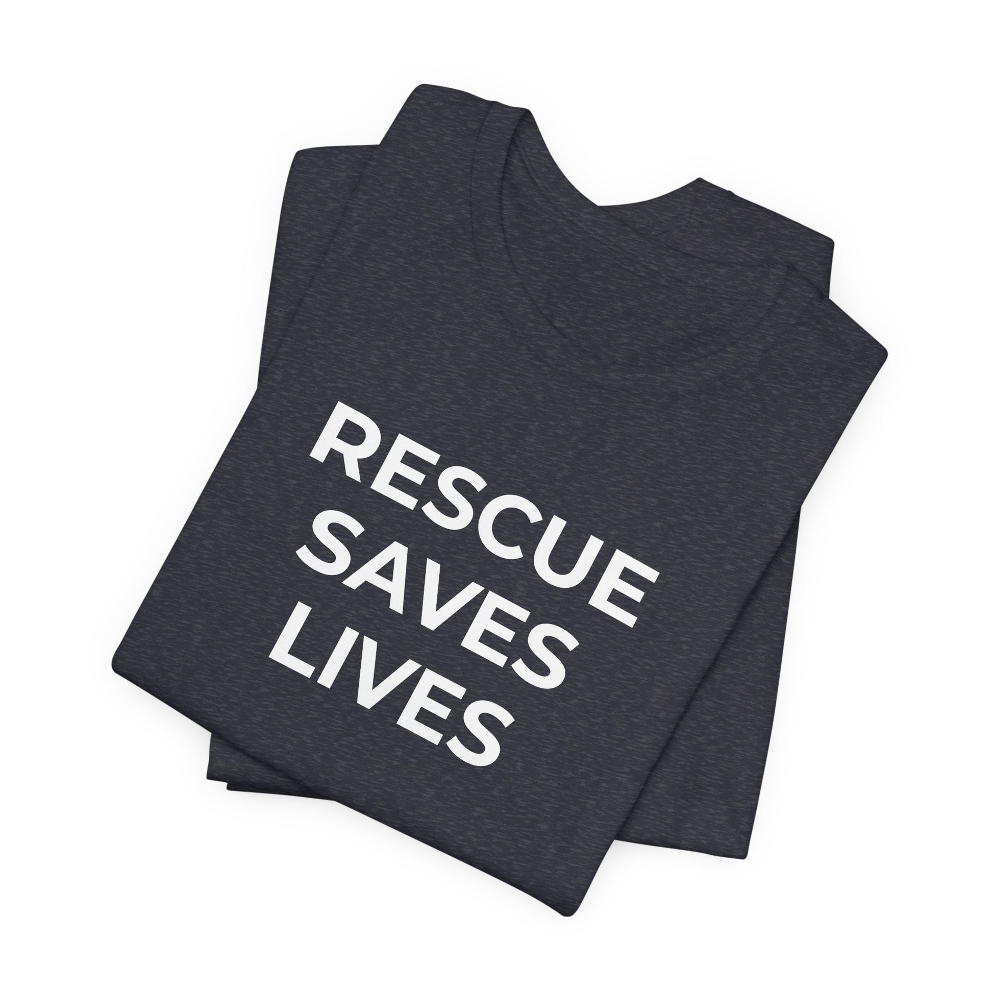 Pet Rescues T-Shirt Rescue Saves Lives - Wear What You Stand For Products