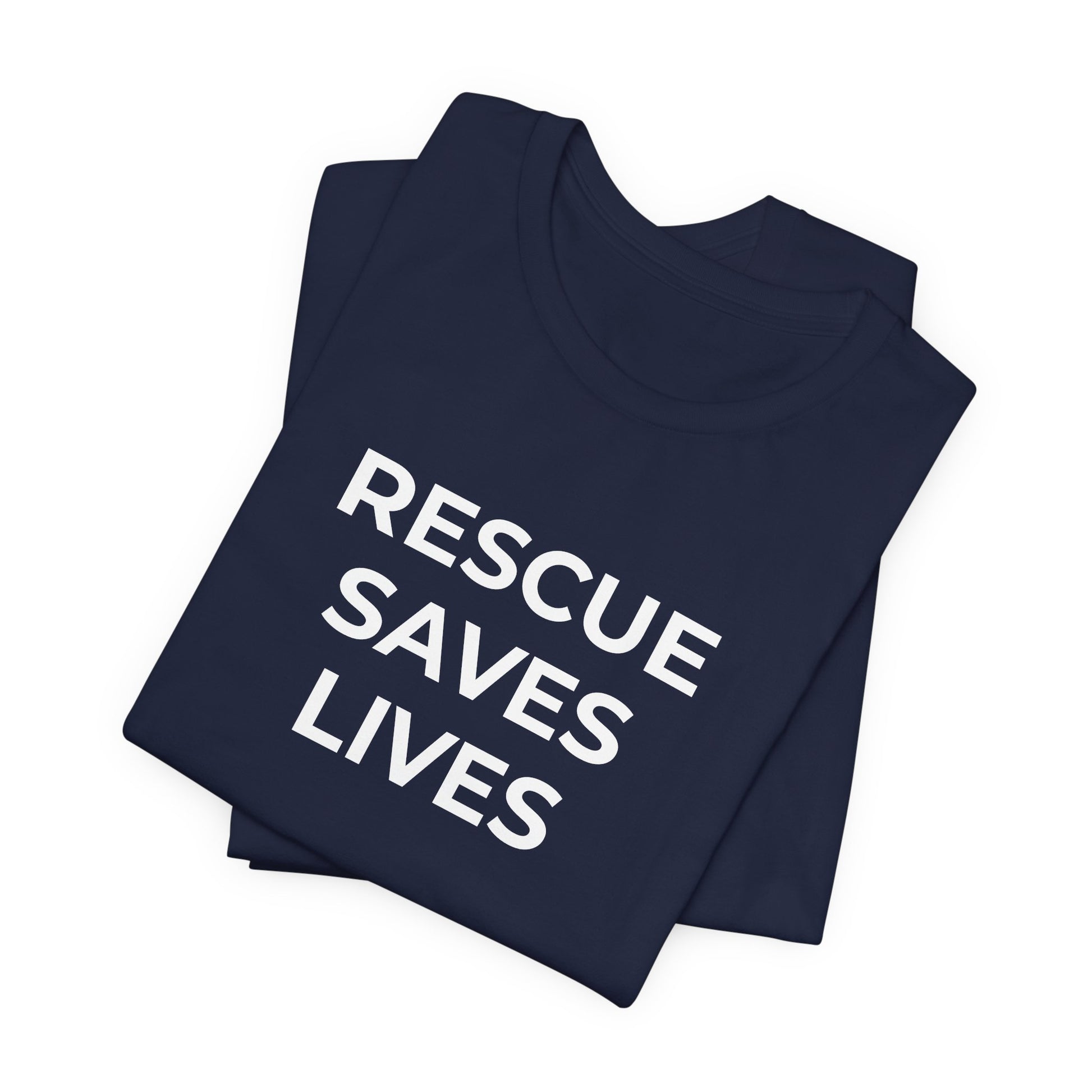 Pet Rescues T-Shirt Rescue Saves Lives - Wear What You Stand For Products