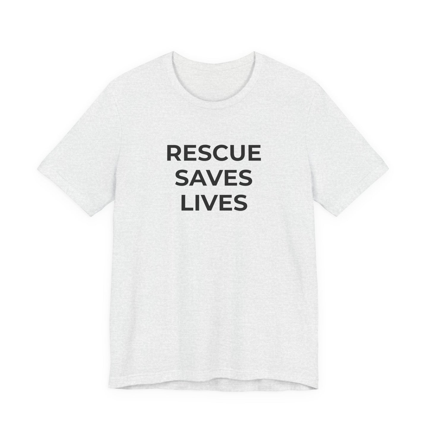 Pet Rescues T-Shirt Rescue Saves Lives - Wear What You Stand For Products