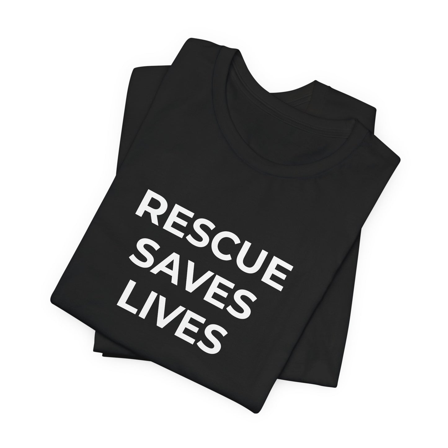 Pet Rescues T-Shirt Rescue Saves Lives - Wear What You Stand For Products