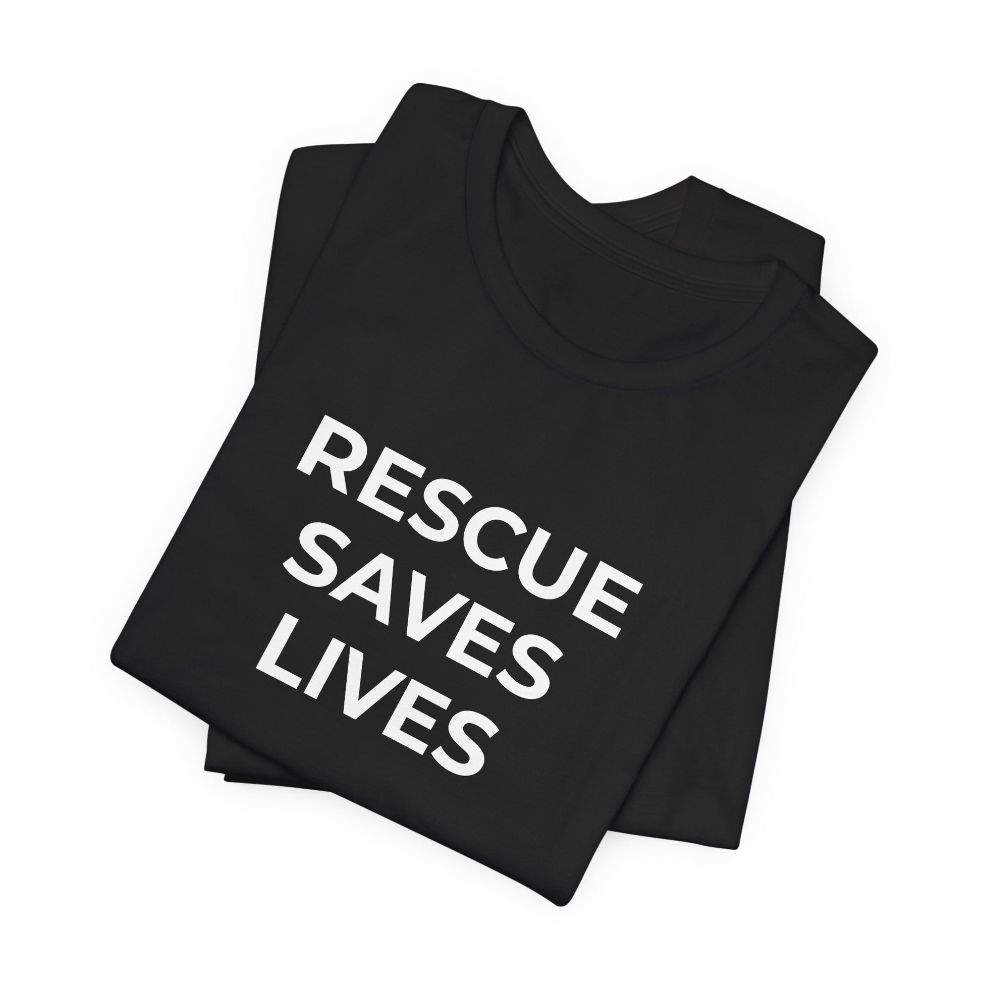 Pet Rescues T-Shirt Rescue Saves Lives - Wear What You Stand For Products