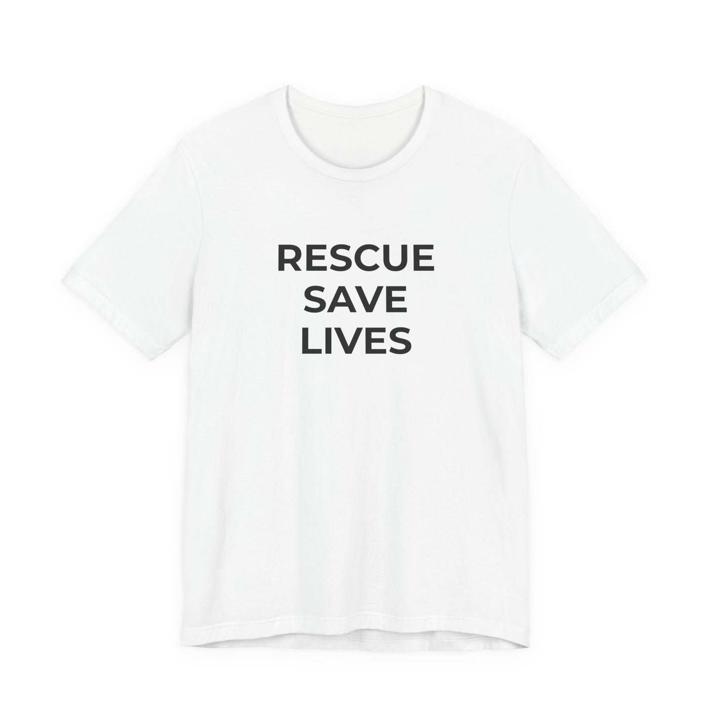 Pet Rescues T-Shirt Rescue Saves Lives - Wear What You Stand For Products