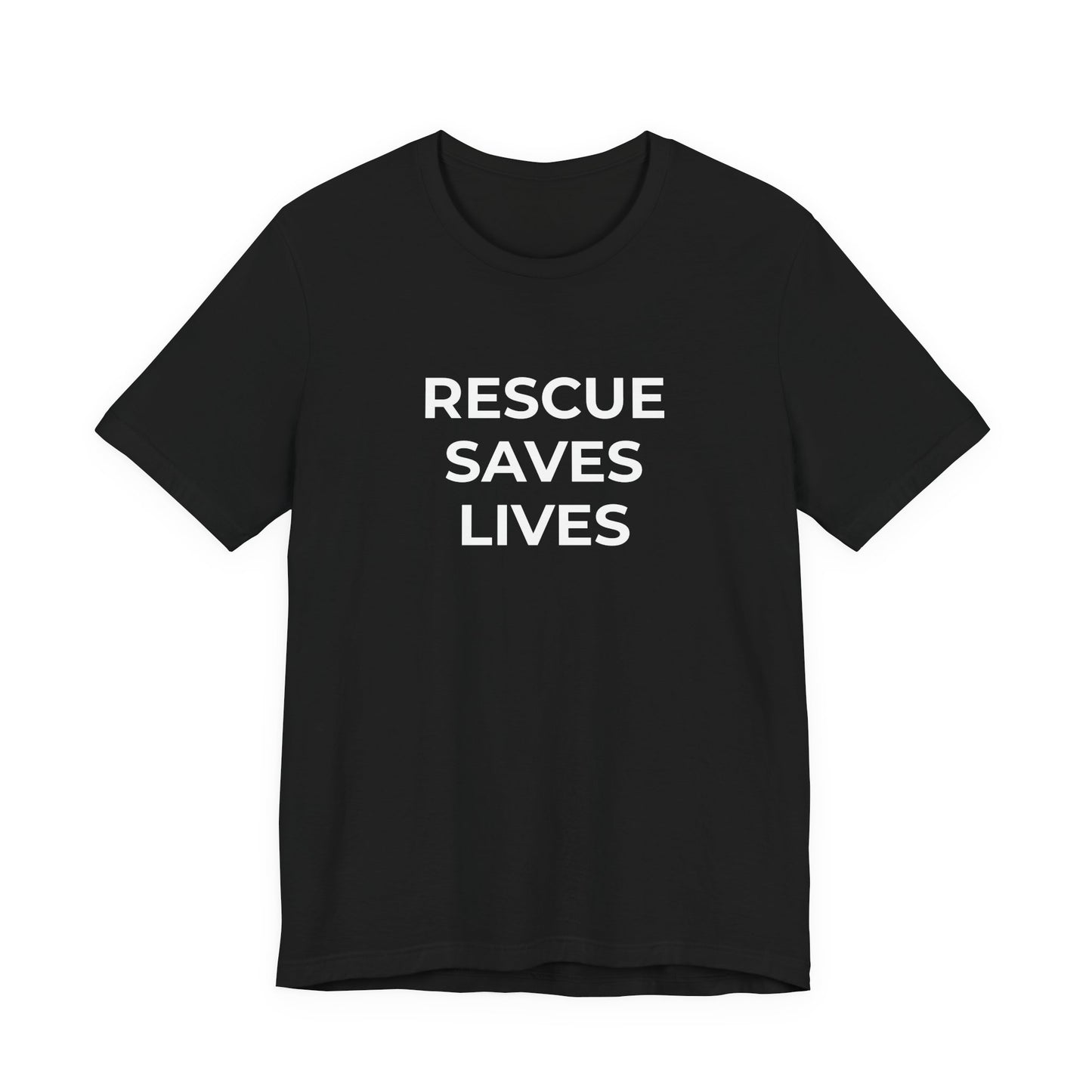 Pet Rescues T-Shirt Rescue Saves Lives - Wear What You Stand For Products