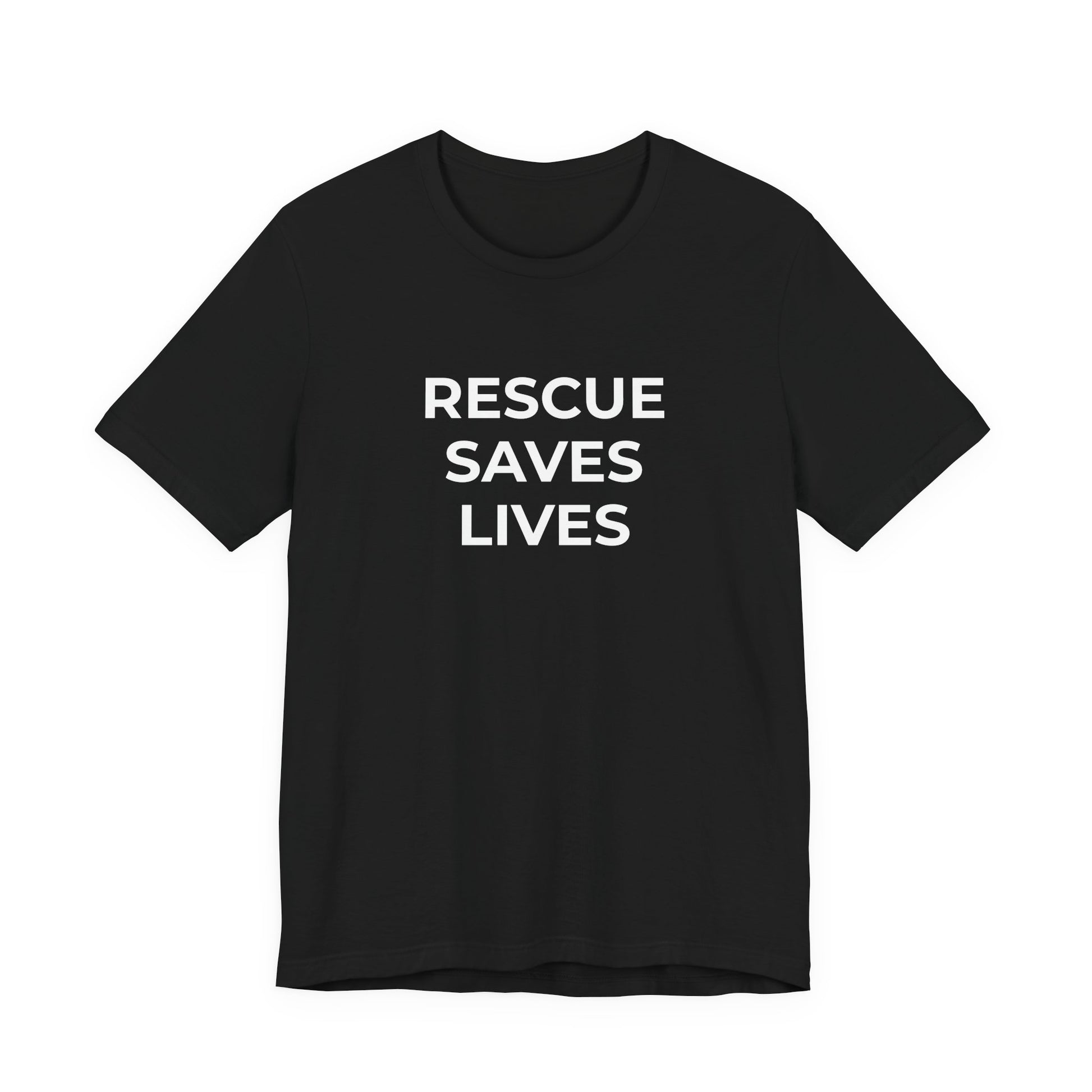Pet Rescues T-Shirt Rescue Saves Lives - Wear What You Stand For Products