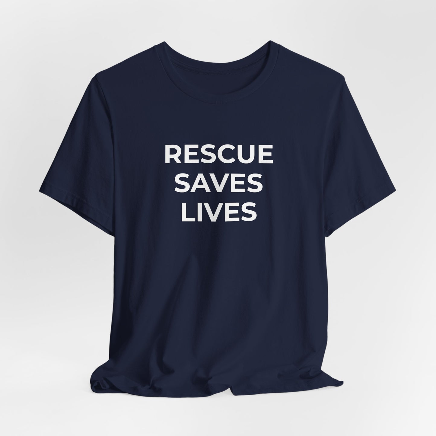 Pet Rescues T-Shirt Rescue Saves Lives - Wear What You Stand For Products