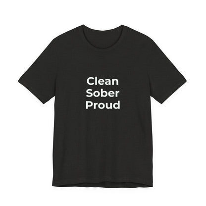 CLEAN SOBER PROUD