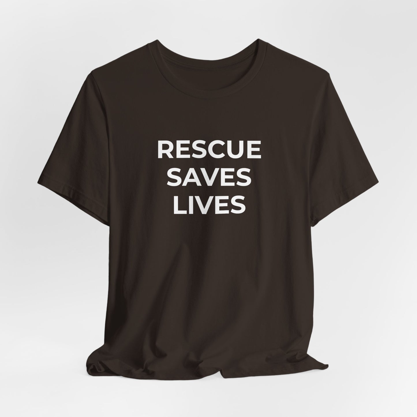 Pet Rescues T-Shirt Rescue Saves Lives - Wear What You Stand For Products