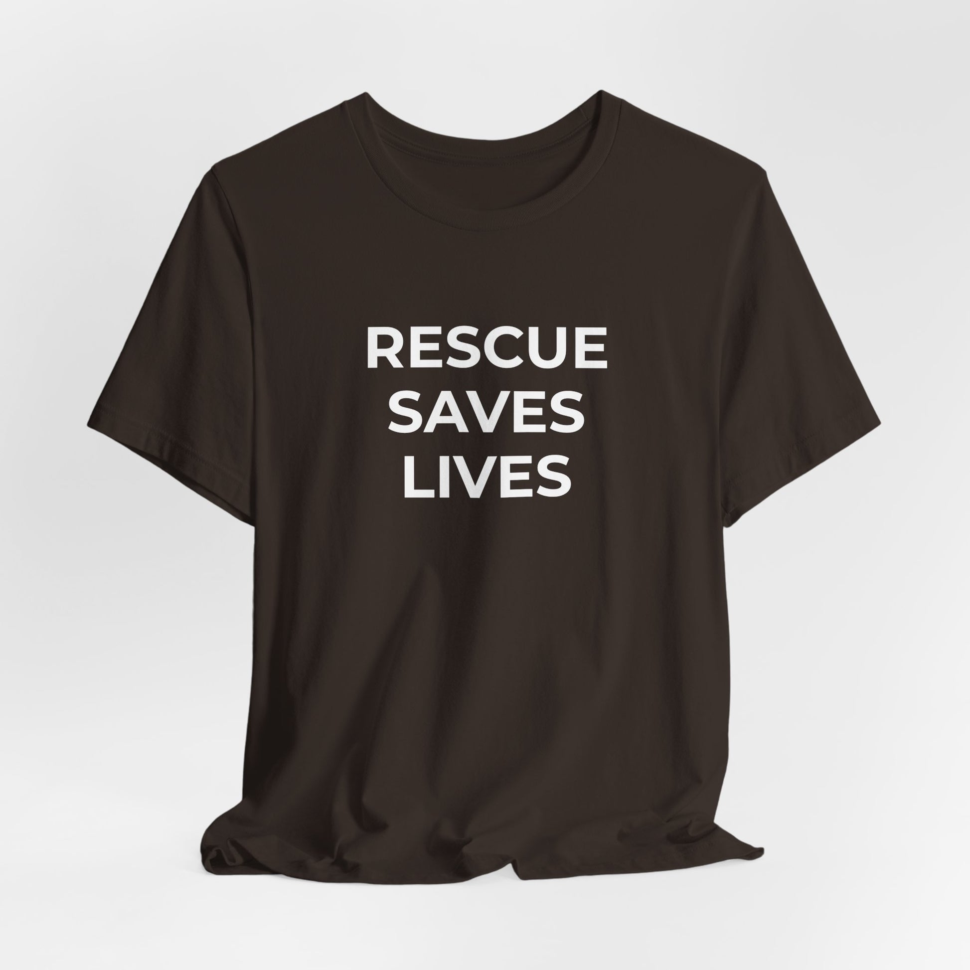Pet Rescues T-Shirt Rescue Saves Lives - Wear What You Stand For Products