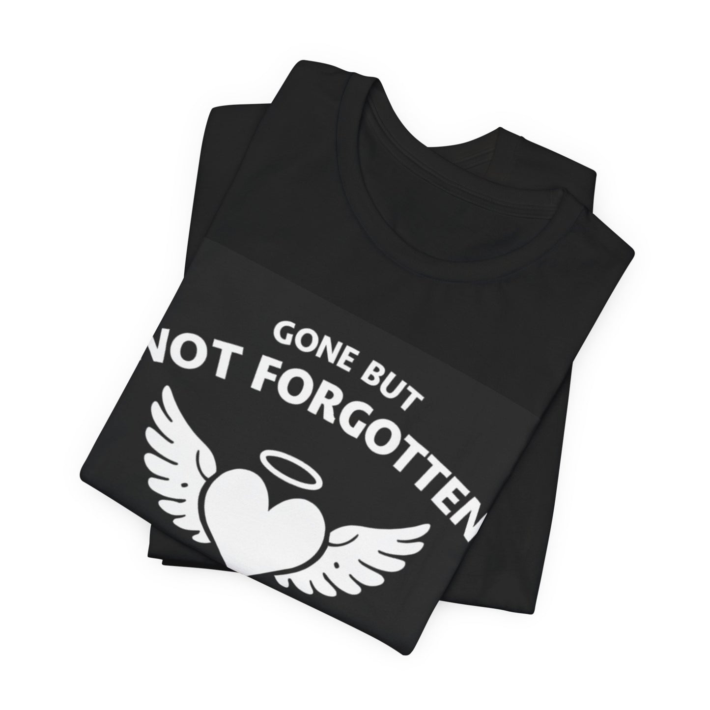 Grief and Loss T-Shirt - Gone but Never Forgotten with Diagram - Wear What You Stand For Products